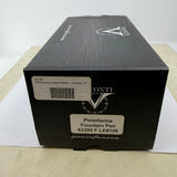 Visconti Pininfarina Carbongrafite Retractable Nib Limited Edition Fountain Pen - Fine Chromium 18 SmarTouch Tubular Nib