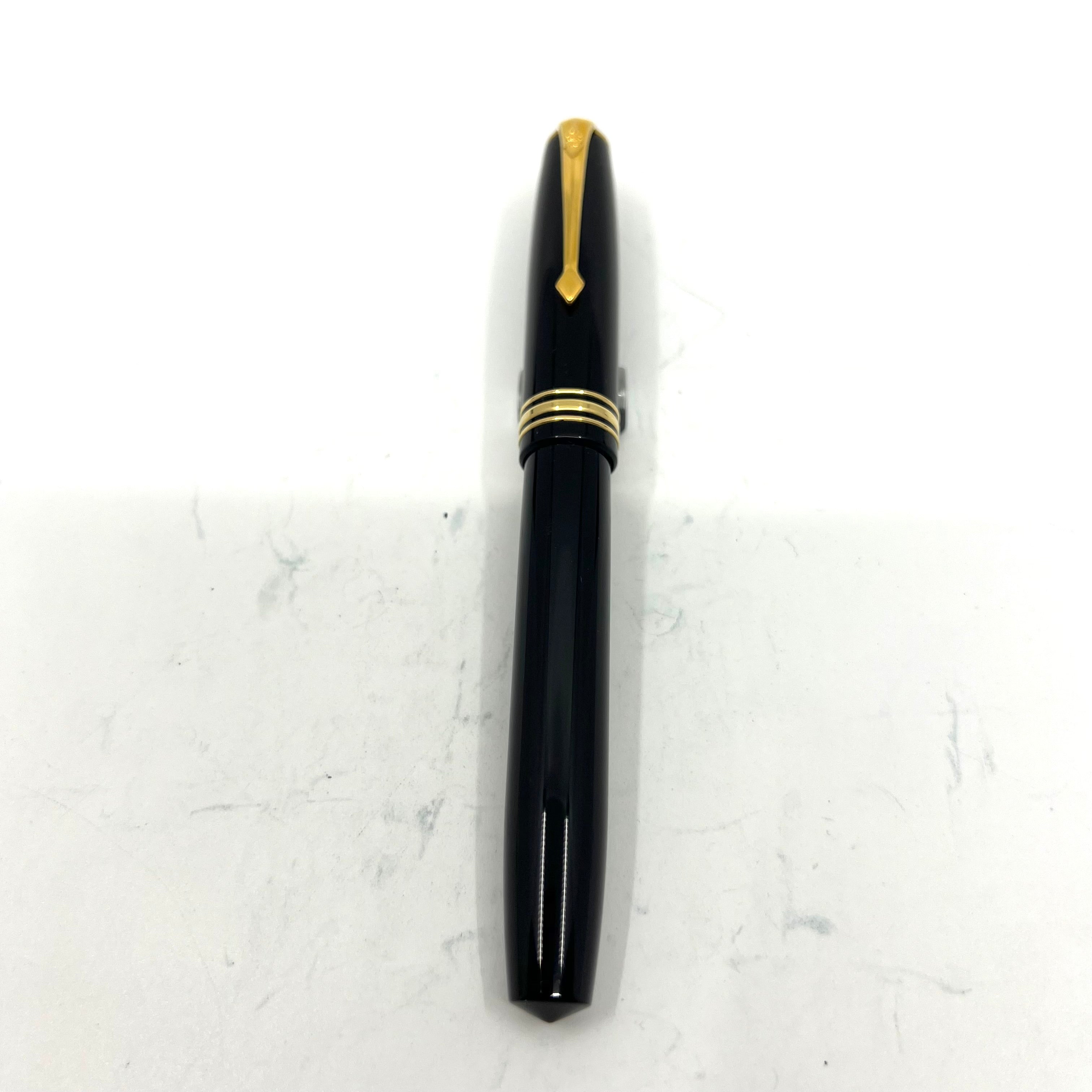 Conway Stewart Black Resin Rollerball – Fountain Pen Hospital
