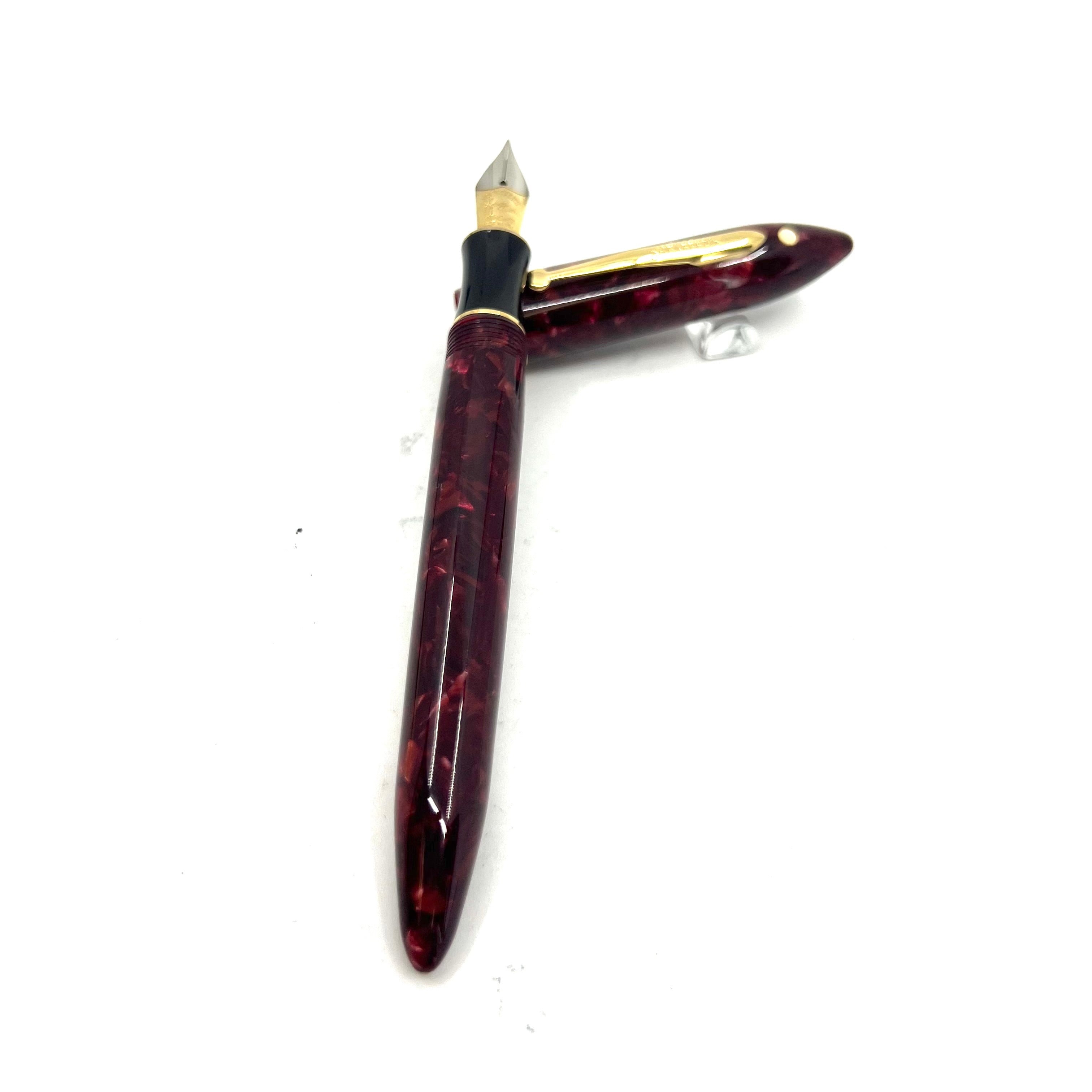 Sheaffer Red Marble Balance Fountain Pen – Fountain Pen Hospital