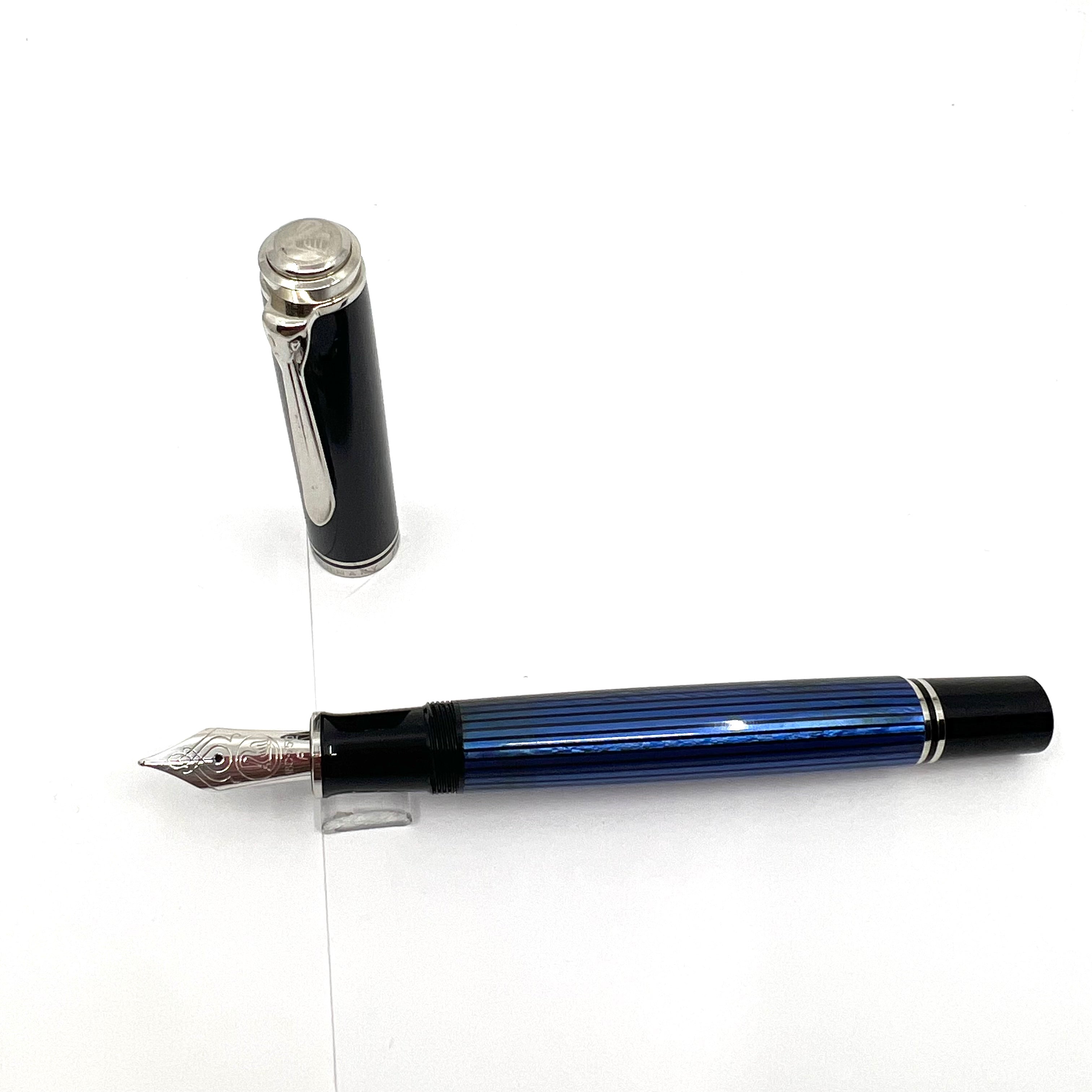 Pelikan M805 Blue Striped Fountain Pen – Fountain Pen Hospital
