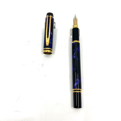 Waterman Rhapsody Marbled Blue Fountain Pen