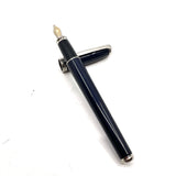 S.T. Dupont Fidelio Fountain Pen - Solid Blue Lacquer