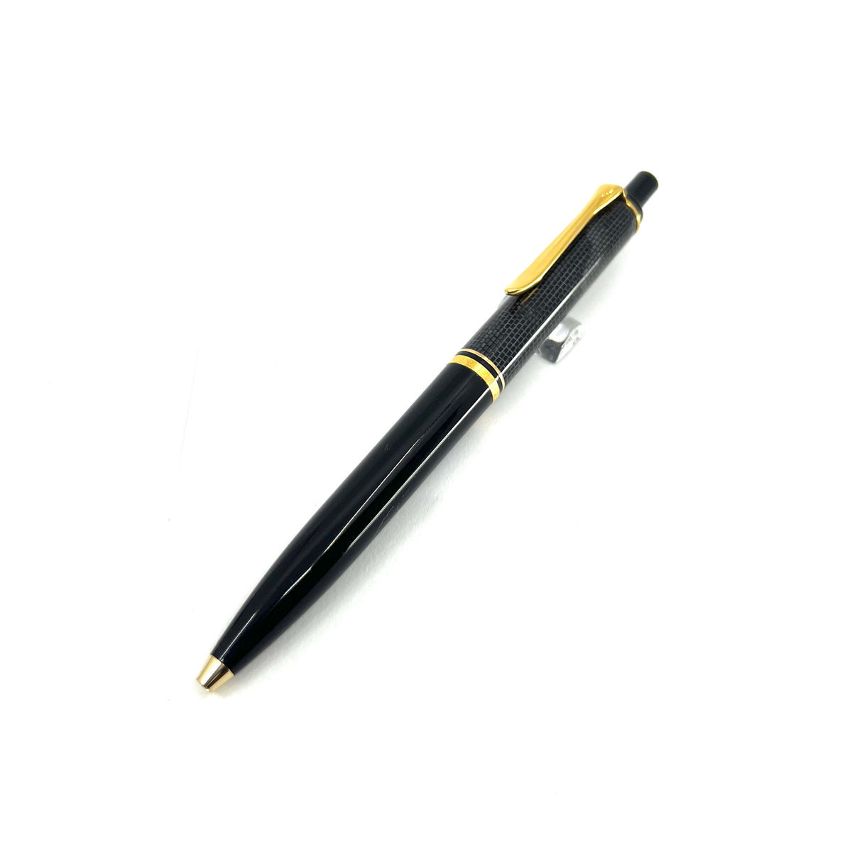 Pelikan Rare & Unusual K250 Ballpoint Pen - Resin Barrel In Gray Lizard Design/Black Cap
