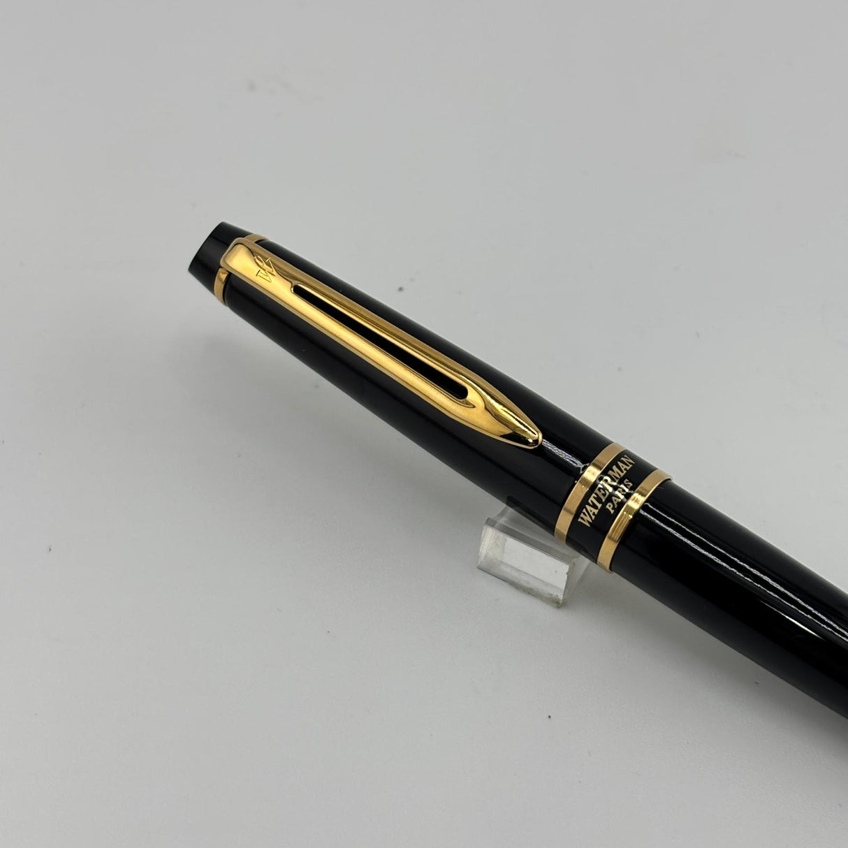 Waterman Expert Black  Gold trim -Ball Pen