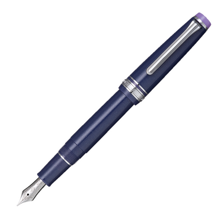 Sailor Professional Gear Storm Over the Ocean Ocean Blue & Electric Lilac - Slim Pro Gear Fountain Pen (14K Nib)