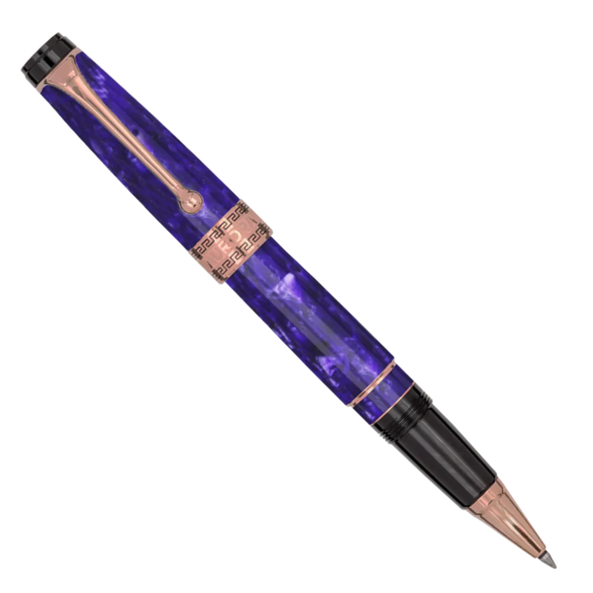 Aurora Optima Viola Marbled Purple Auroloide Rollerball