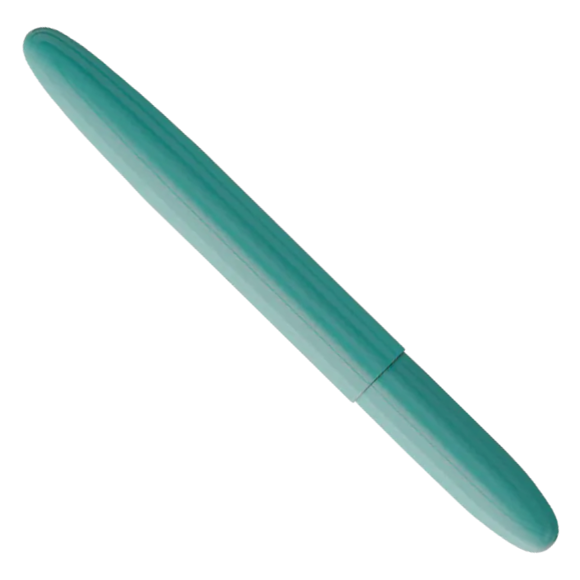 FISHERMAN LONG PEN 100青緑 Fisher Space Pen Tahitian Blue Bullet Space Pen, Chrome Finger