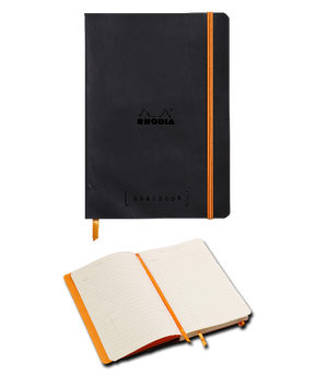 Rhodia Goalbook Black - Dot Grid 5 3/4 in. x 8 1/4 in. Notebook