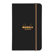 Rhodia Miscellaneous & Gifts Pocket Soft Black Cover Lined Notebook60 Perforated Sheets 3 1/2 in. x 5 1/2 in.