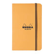 Rhodia Miscellaneous & Gifts Pocket Soft Orange Cover Lined Notebook60 Perforated Sheets 3 1/2 in. x 5 1/2 in.