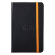 Rhodia Rhodiarama Notebooks Rhodiarama Web Notebook96 Lined Sheets Black 5 1/2 in. x 8 1/4 in.