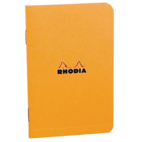 Rhodia Classic Notebooks Orange Graph - 24 Sheets 3 in. x 4 3/4 in.