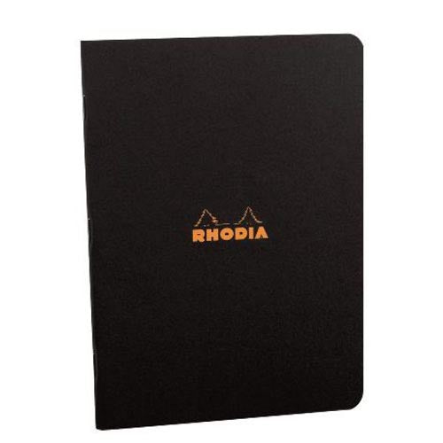Rhodia Classic Notebooks Black Lined - 48 Sheets 8 1/4 in. x 11 3/4 in.