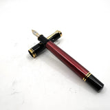 Pelikan M600 Black/Red Striped Fountain Pen