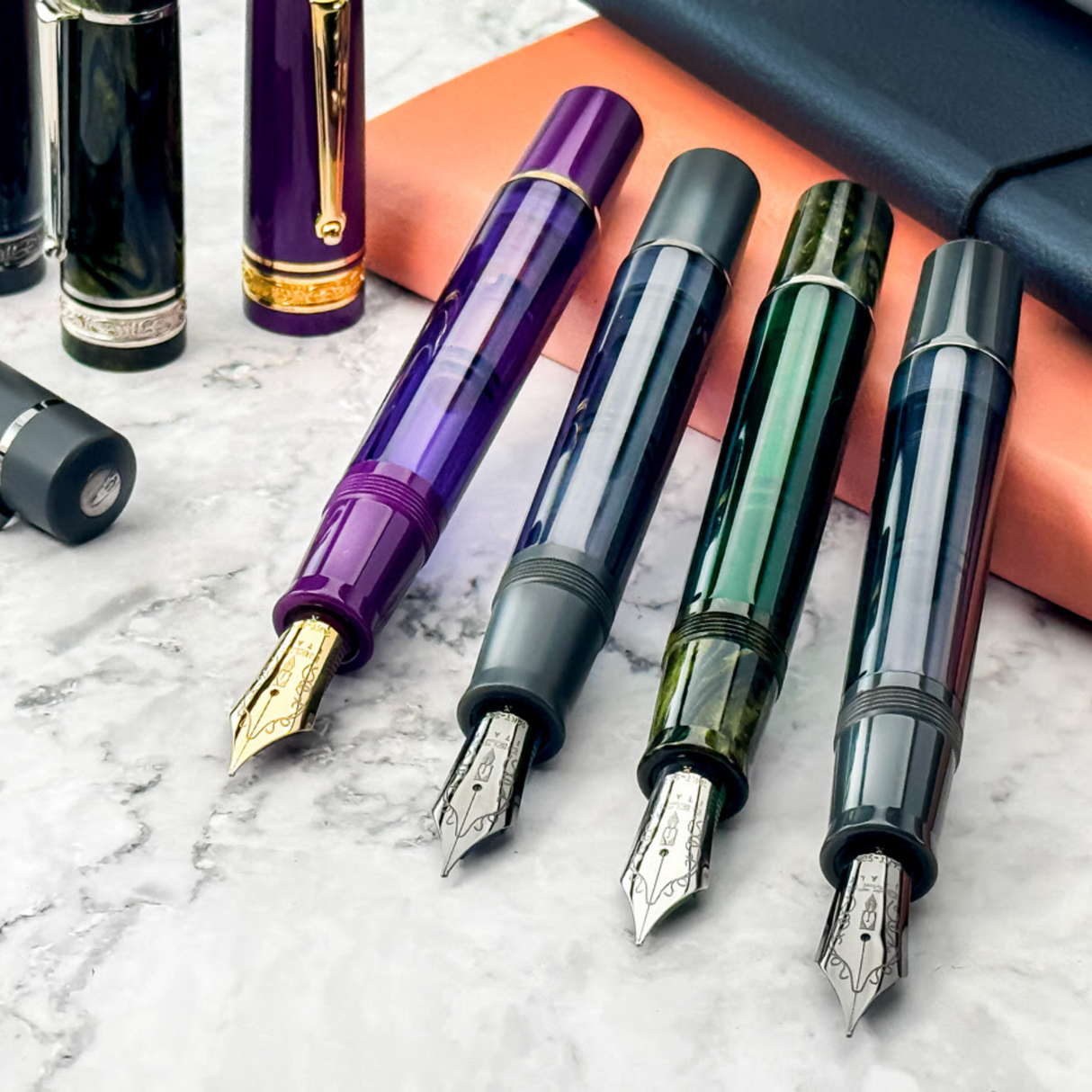 Delta LE Prestige Matte Fountain Pen