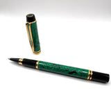 Waterman Rhapsody Le Man Jade Green Ripple Rollerball - RARE!