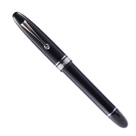 Omas Ogiva in Nera w/ Silver Trim Rollerball Pen