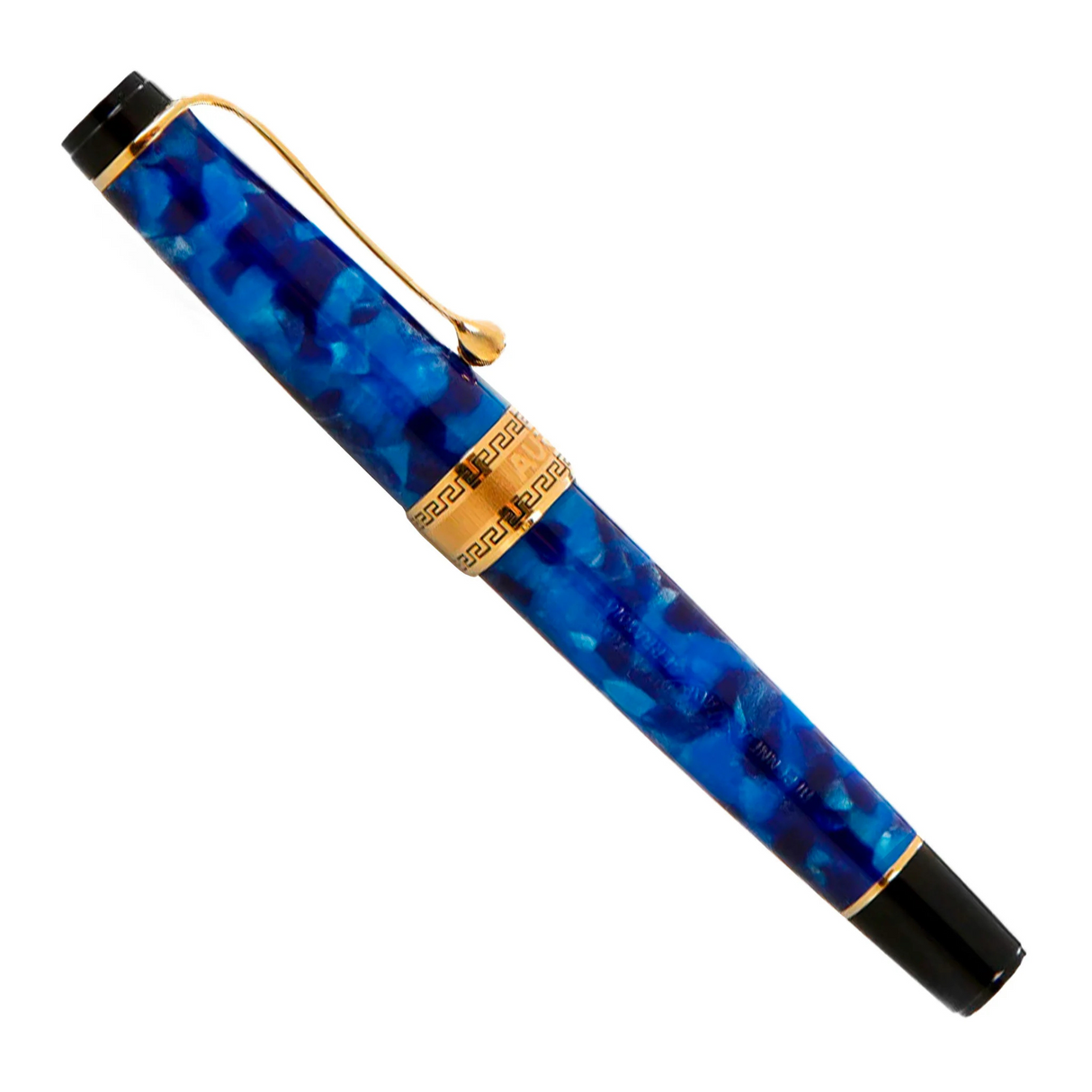 Aurora Optima Auroloide Blue Fountain Pen