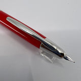Pilot Vanishing Point 2009 Vivid Red Limited Edition Fountain Pen  - Medium 18kt Gold  Nib