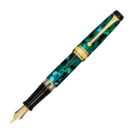 Aurora Optima Auroloide Emerald Green Fountain Pen