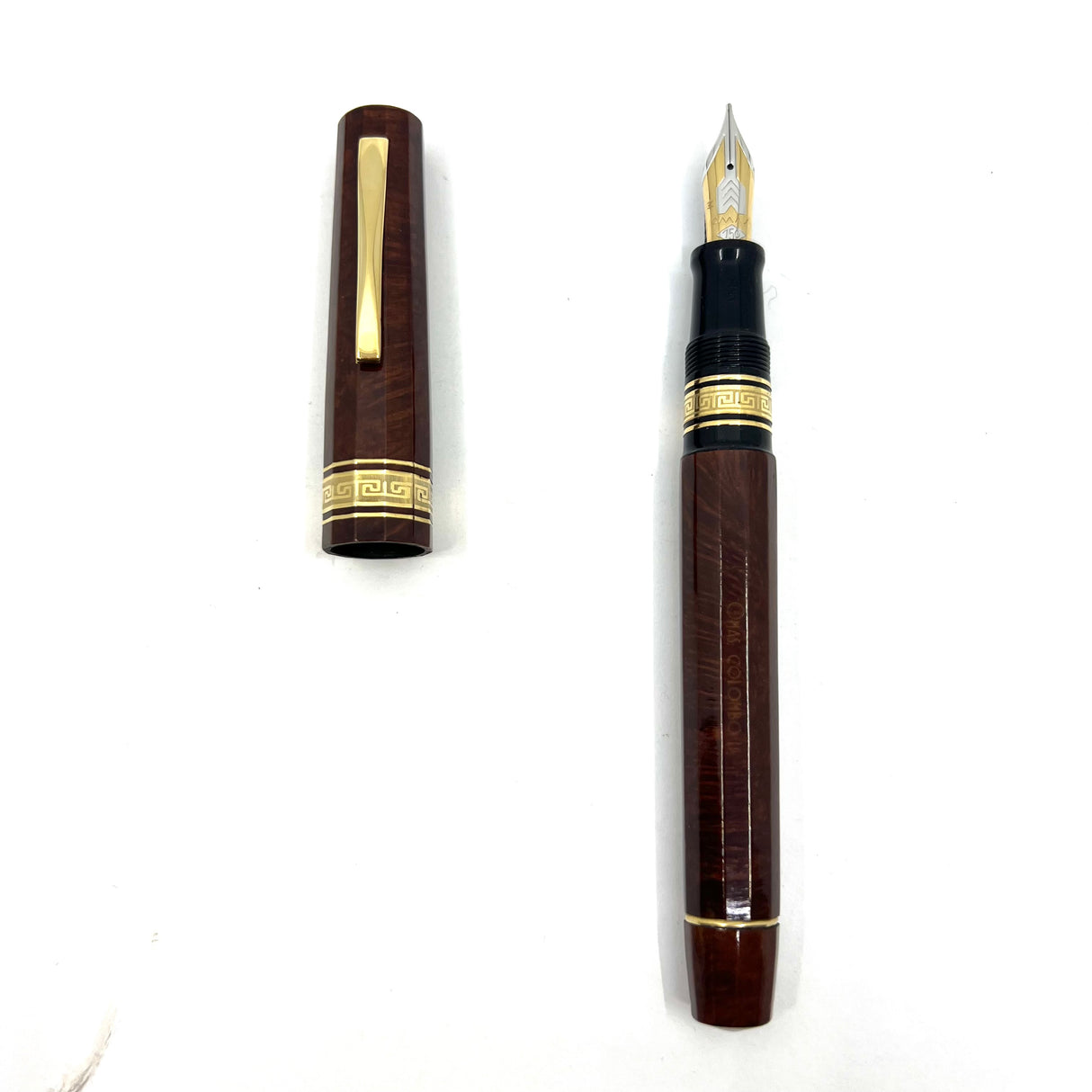 OMAS Christopher Columbus II Briar Wood Senior Paragon  Fountain  Pen