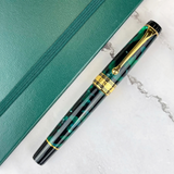 Aurora Optima Auroloide Emerald Green Fountain Pen