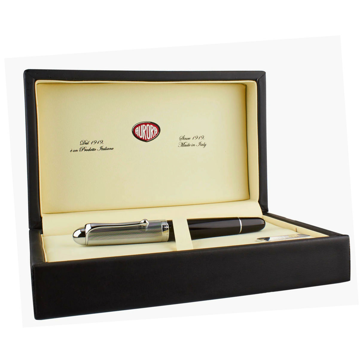 Aurora 88 Chrome Large w/ Chrome Cap Fountain Pen