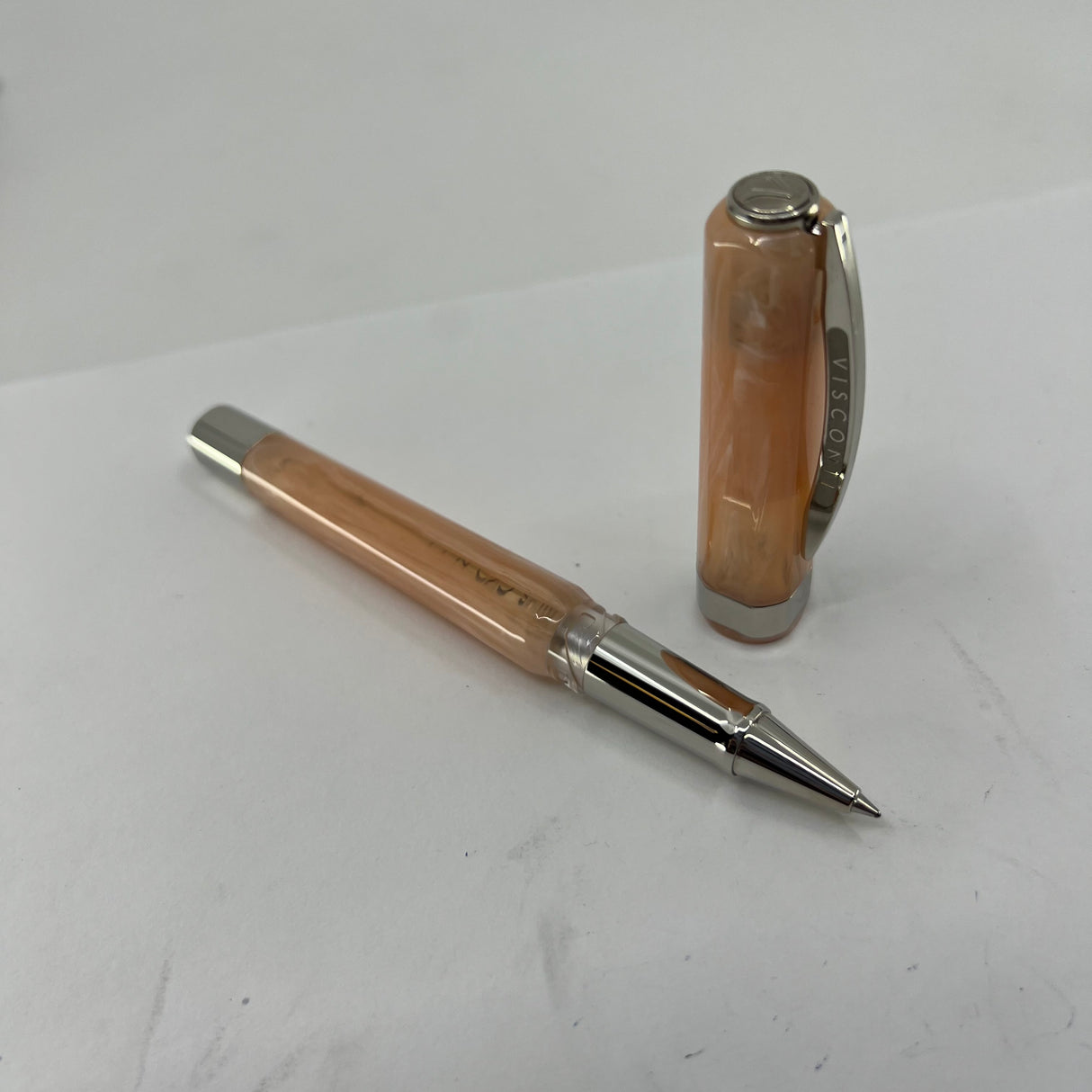 Visconti Opera Demo Carousel Swirl Pink Blush Collection  Rollerball
