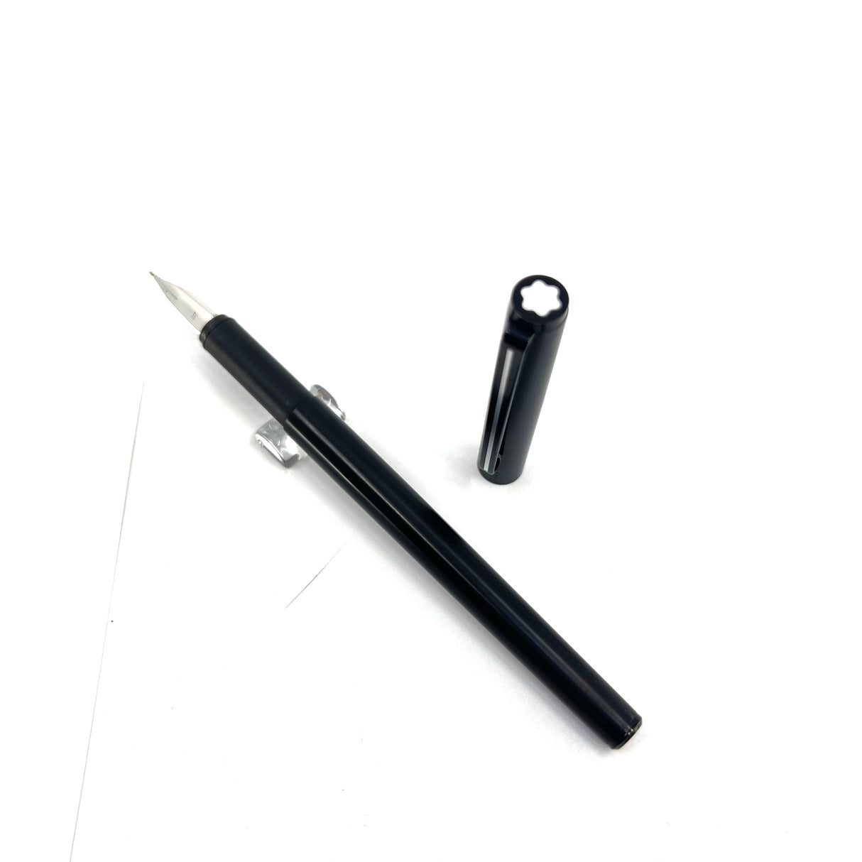 Montblanc Matte Black Metal QuickPen Styled Fountain Pen - Fine 14kt Gold  Nib