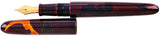 Nakaya Portable Writer Kuro Tamenuri Maki-e Bat Fountain Pen - Broad 14kt Gold Nib