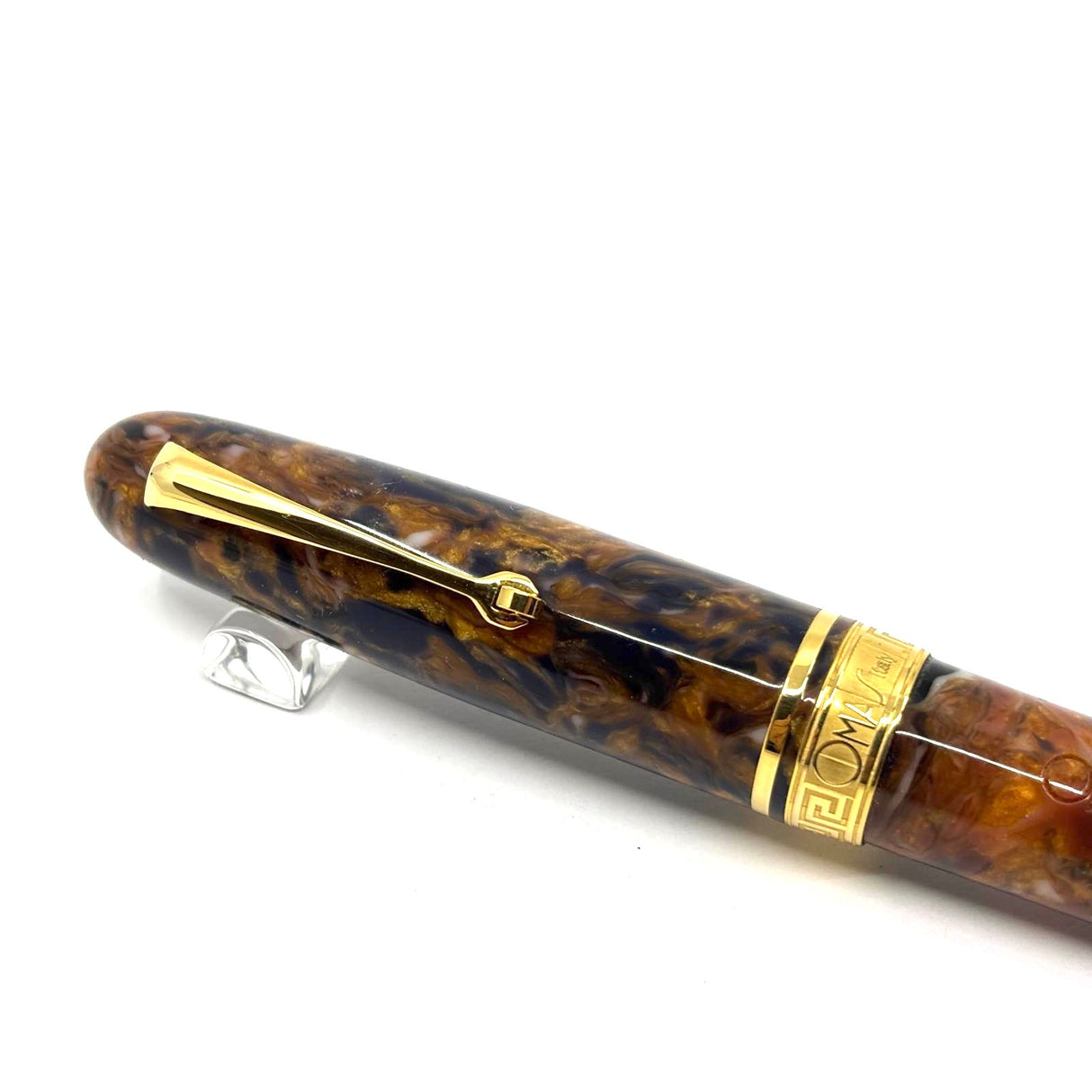 OMAS Gran Ogiva "222" Celluloid Blue Saffron Limited Edition Fountain Pen