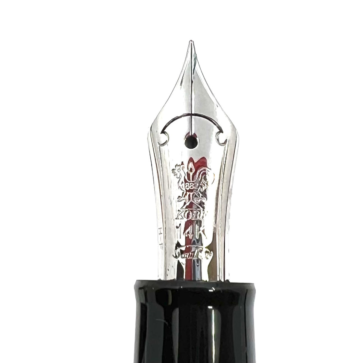 Sailor Black Mini Professional Gear Slim Fountain Pen - Fine 14kt Gold Nib