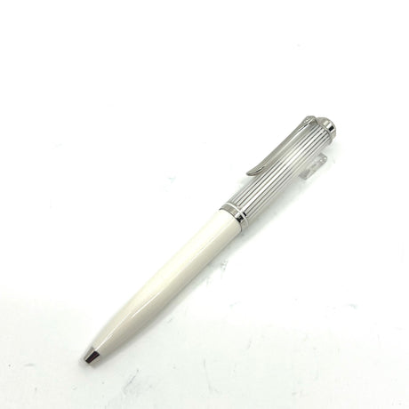 Pelikan K605 White Transparent Striped Ballpoint Pen