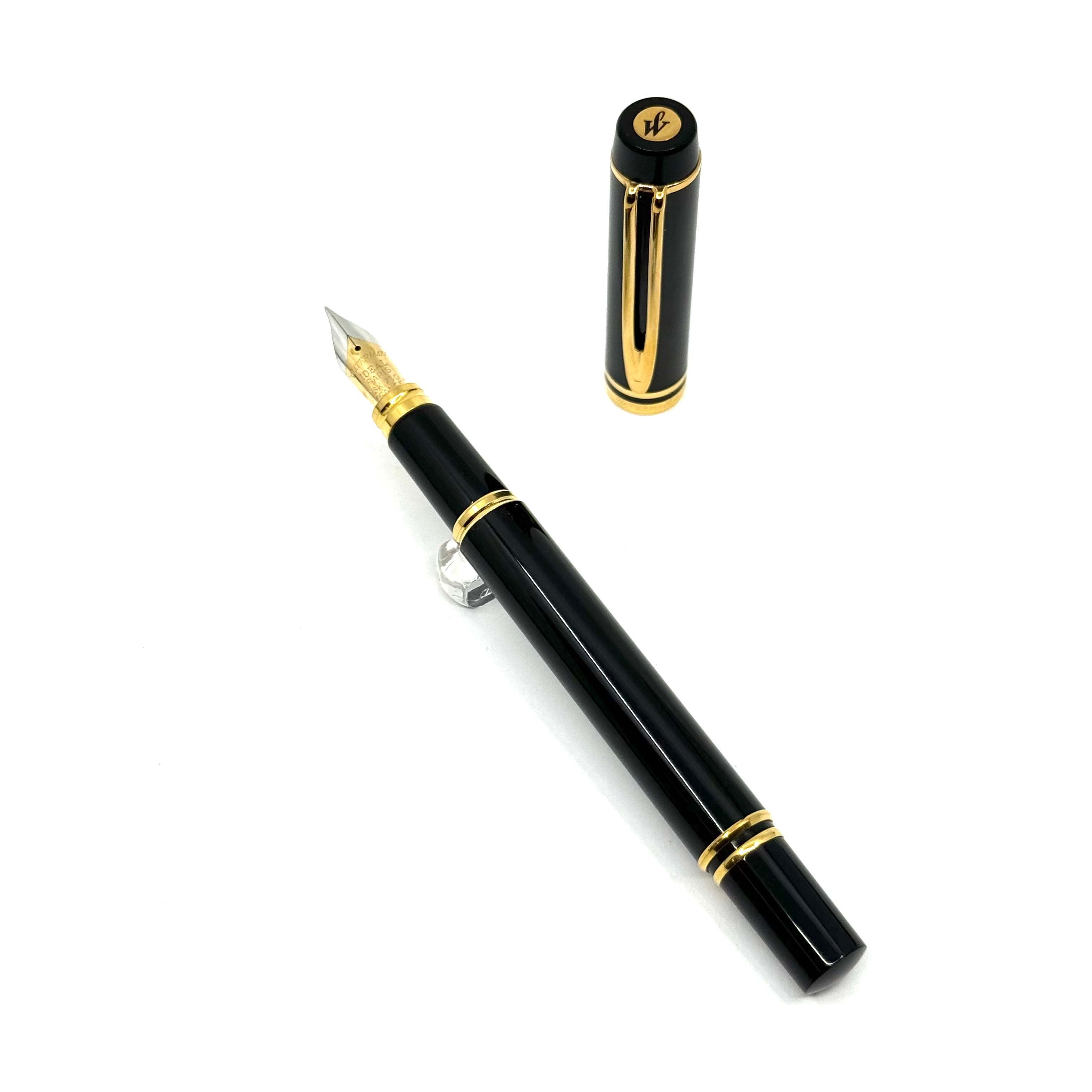 Waterman Man 100 Fountain Pen - Fine 18kt Gold Nib – Fountain Pen