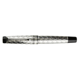 Aurora Optima Riflessi Sterling Silver Fountain Pen