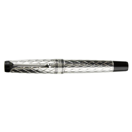 Aurora Optima Riflessi Sterling Silver Fountain Pen