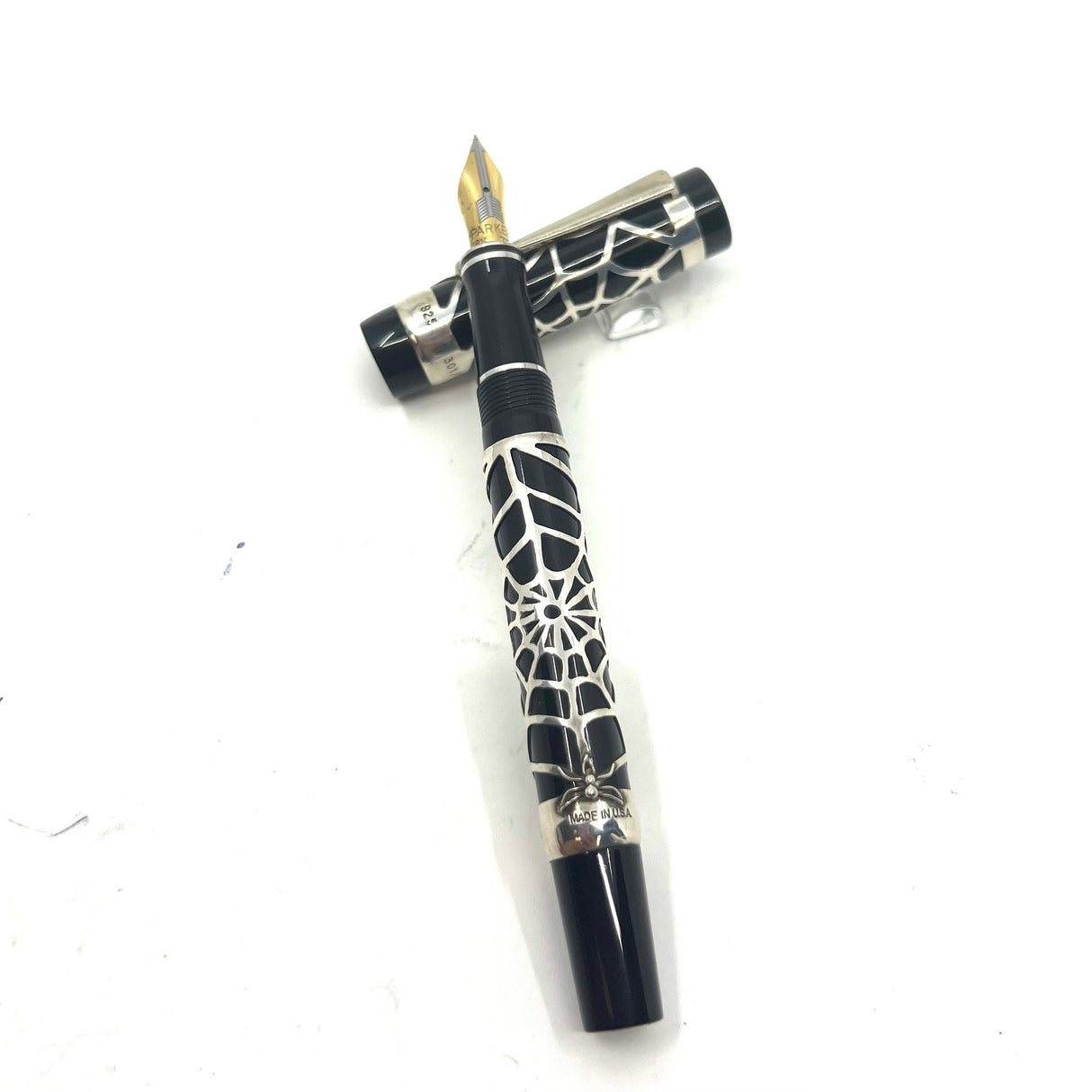 Parker Duofold International Spider Web "Michael Fultz" 301/1500 Fountain Pen Limited Edition