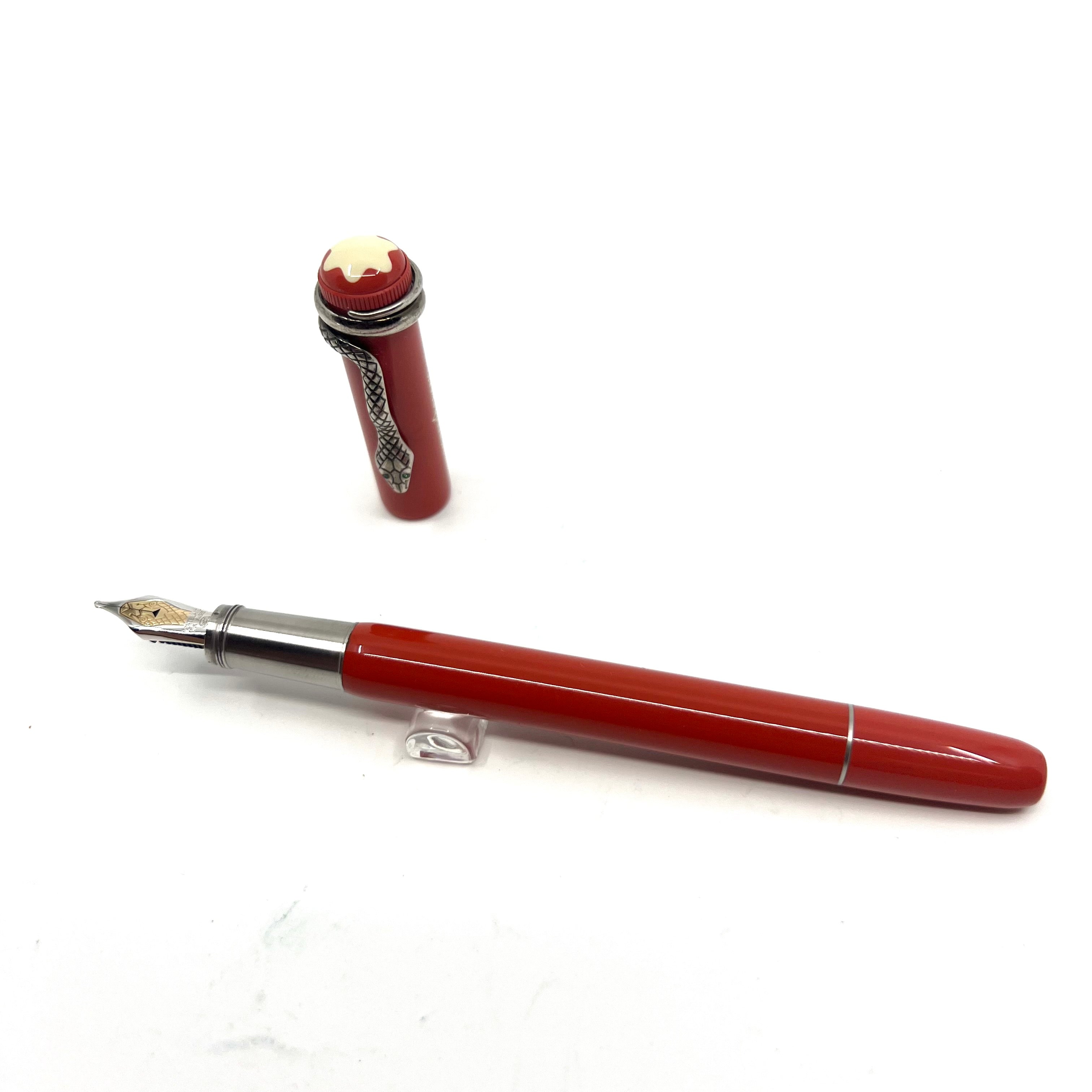 Montblanc Heritage Rouge et Noir Coral Special Edition Fountain Pen Fountain Pen Hospital