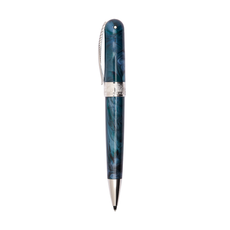 Pineider Avatar UR Mini Imperial Green Palladium Trim Ballpoint Pen