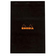 Rhodia Classic Pads Black Graph 8 1/4 in. x 12 1/2 in.