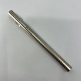 Porsche Design Slim Line Metal Fountain Pen   - Broad 18kt Gold  Nib