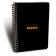 Rhodia Meeting Books Black Lined 6 1/2 in. x 8 1/4 in.