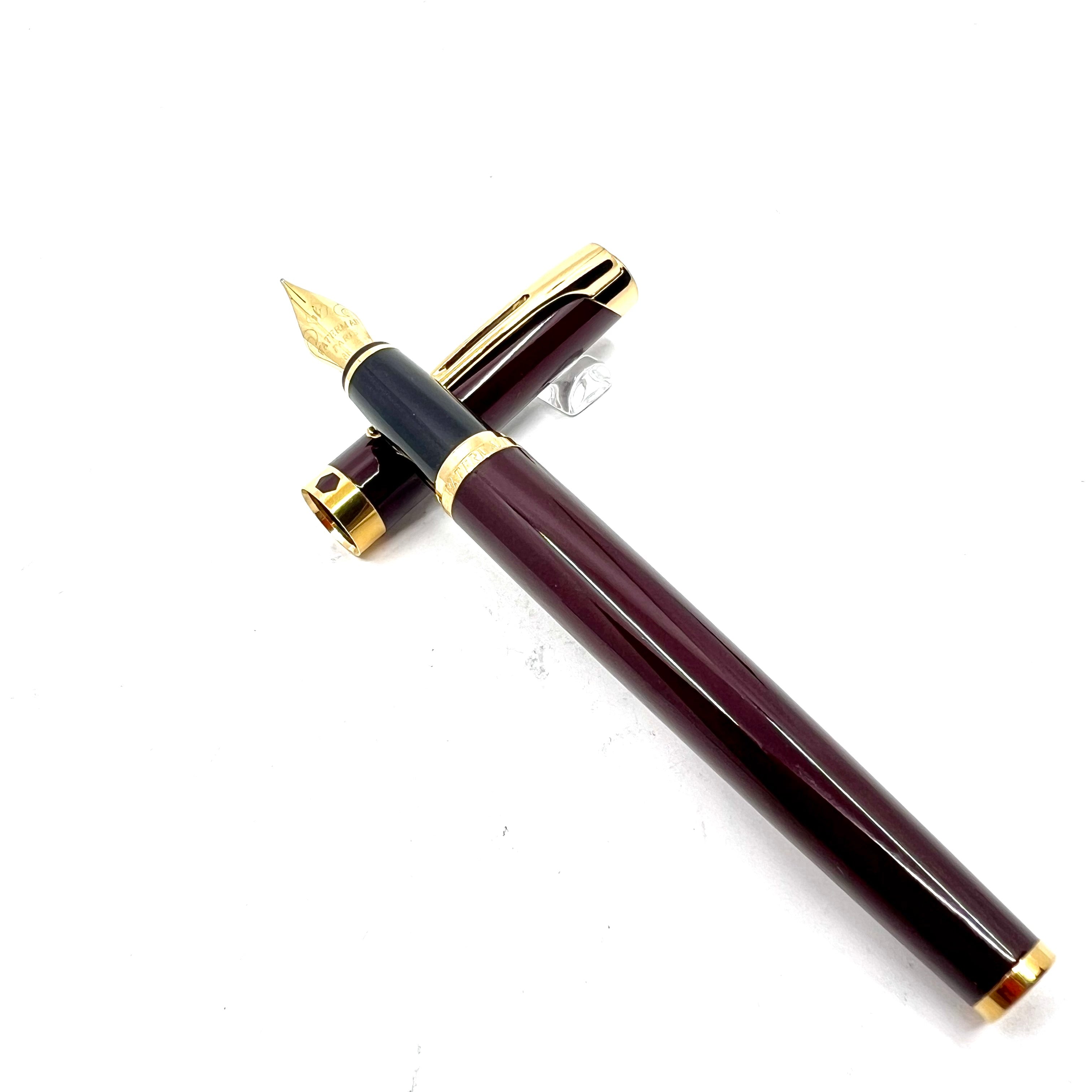 Waterman L'Etalon Laque Burgundy Fountain Pen – Fountain Pen Hospital