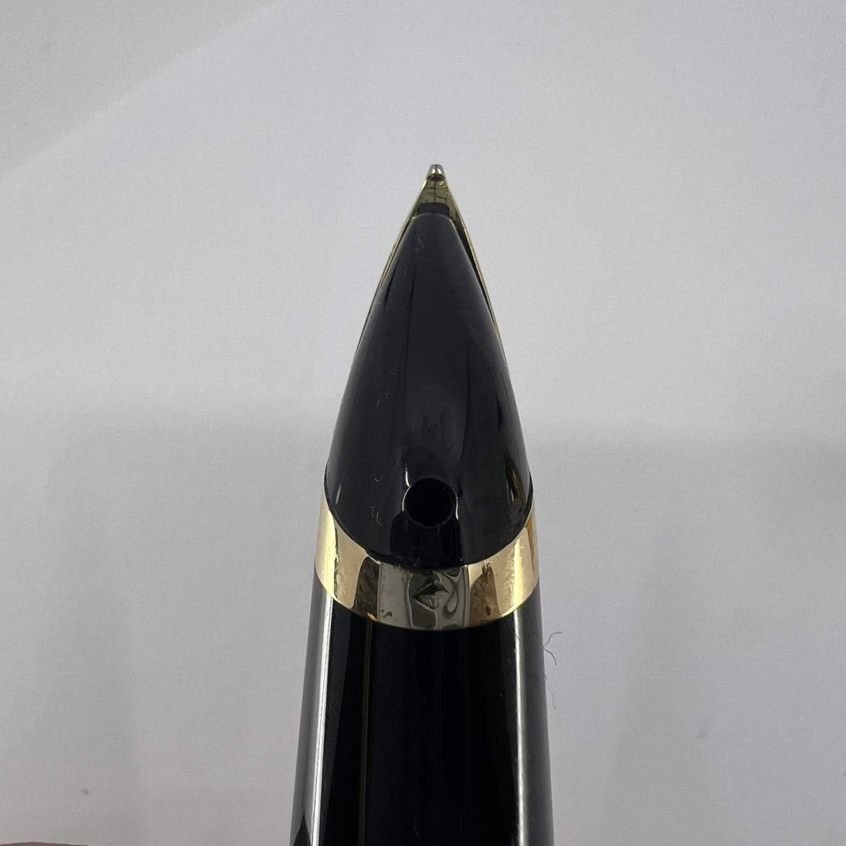 Waterman Edson Blue Translucent Fountain Pen - Medium 18kt Gold  Nib