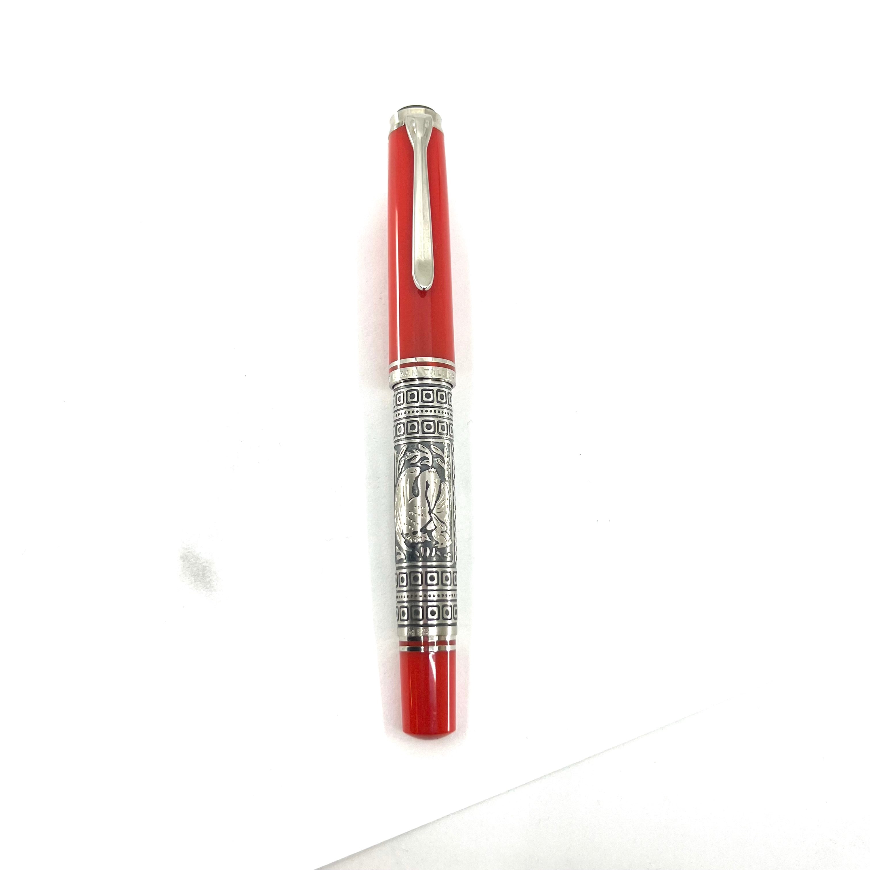 Pelikan Souveran M910 (M800 Size) Red Toledo Special Edition