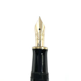Pelikan M450 Fountain Pen - Gold Vermeil Cap -  Fine 14kt Gold Nib