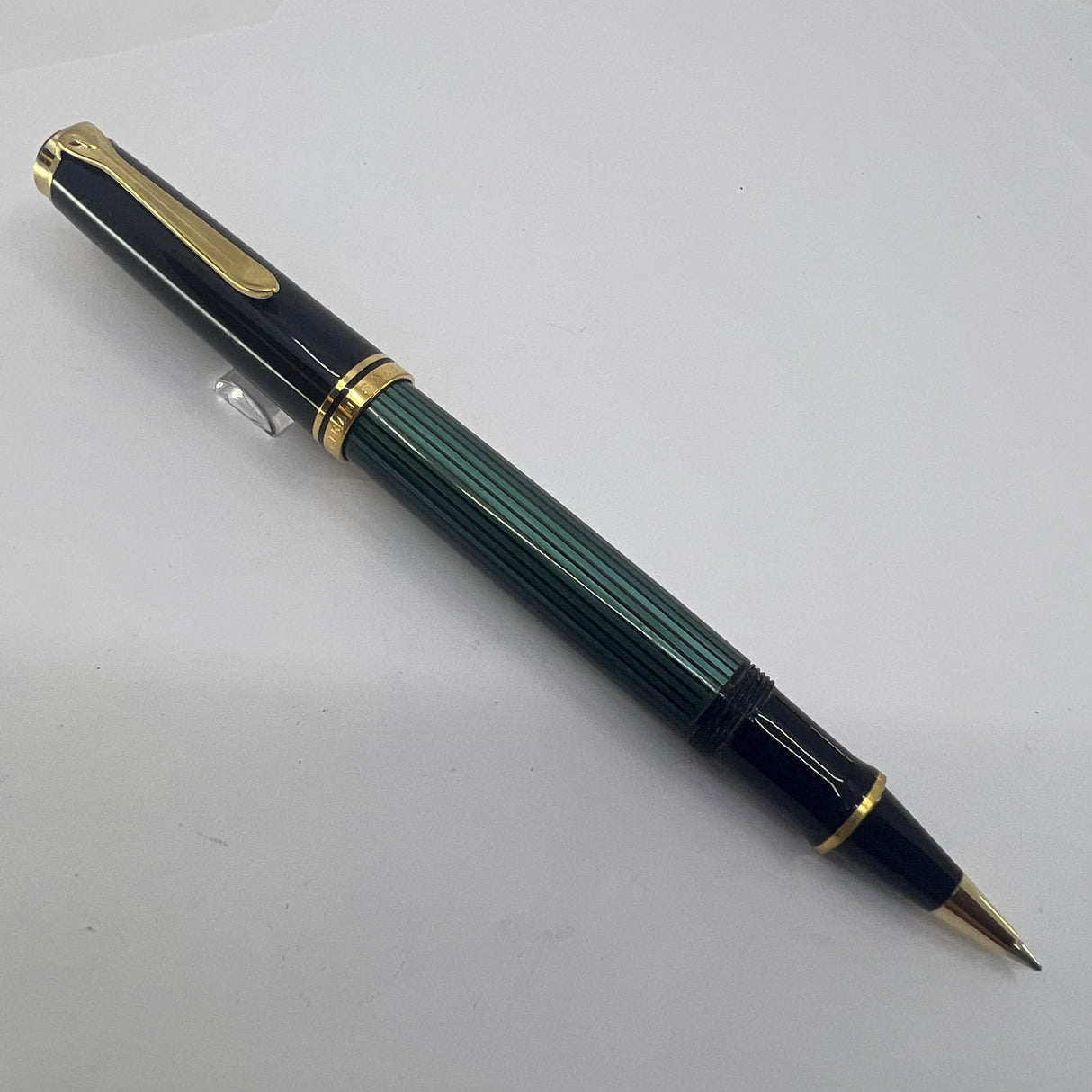 Pelikan R800 Green Striped Rollerball