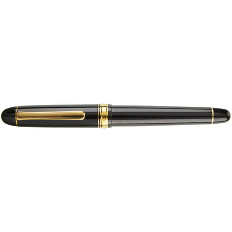 Platinum 3776 Century Black Gold Music Pen - nibs.com