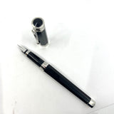 Montegrappa  Nero Uno Fountain Pen - Smooth Black  Facetted Body