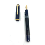 Pelikan M250 Dark Blue Cap/Black Barrel Fountain Pen